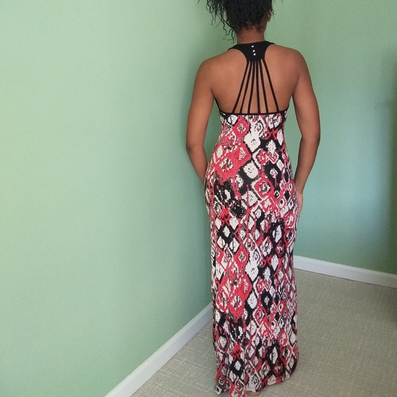 Arden b Maxi printed dress - Picture 6 of 9